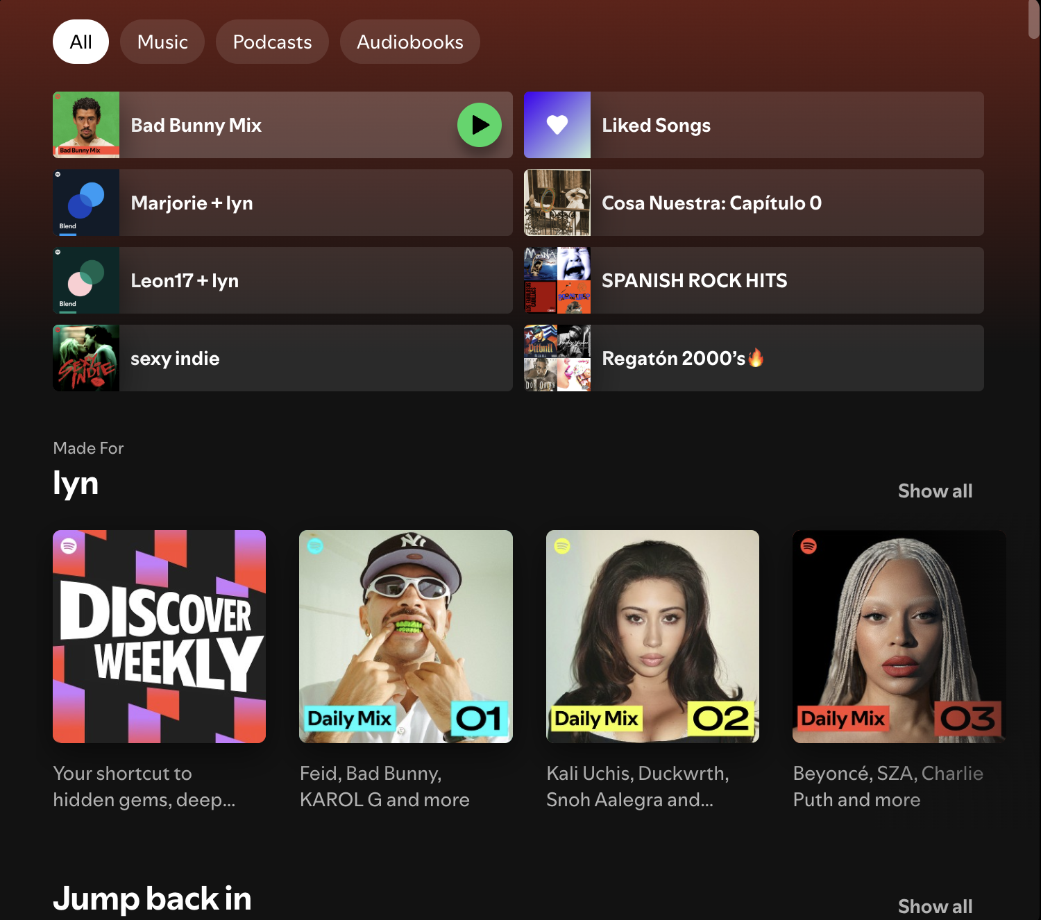 Weekly Screenshot